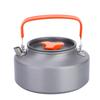 1.1л Алюминиевый Чайник Кофейник Чайник для Кемпинга Походов Кухни Оранжевая Ручка