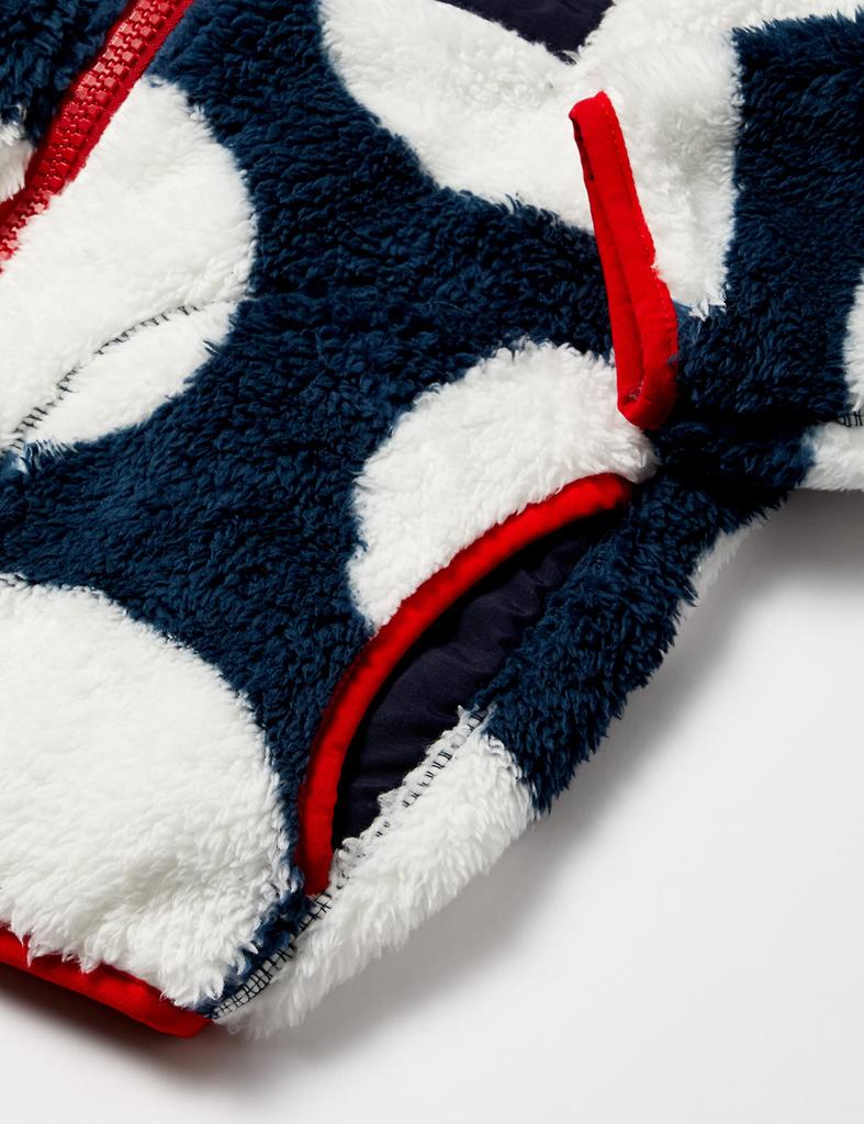 Мальчики Elmo флис двусторонний блузон морской стиль KM [Chums] пальто/куртка детский горошек/темно-синий