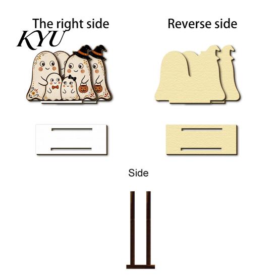 Halloween Napkin Holder for Dining Table Wooden Table, Paper Towel Holder, Decorative Fall Freestanding Tissue Dispenser Organizer Home Kitchen