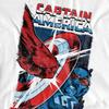 Captain America: Brave New World Unisex Adult Red Hulk Punch T-Shirt