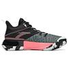Anta Attack 2 Comfortable Versatile Performance Mid-Top Basketball Shoes Men Sneakers Black Pink 112031107-1