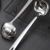 Long Handle Stainless Steel Spoon Anti Scalding Cooking Strainers Soup Spoons  Kitchen
