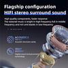 Clip on Headphones Open Ear Wireless Bluetooth 5.4 LED Display Earbuds with Mic,Noise Cancelling,Comfortable Sports Earphones