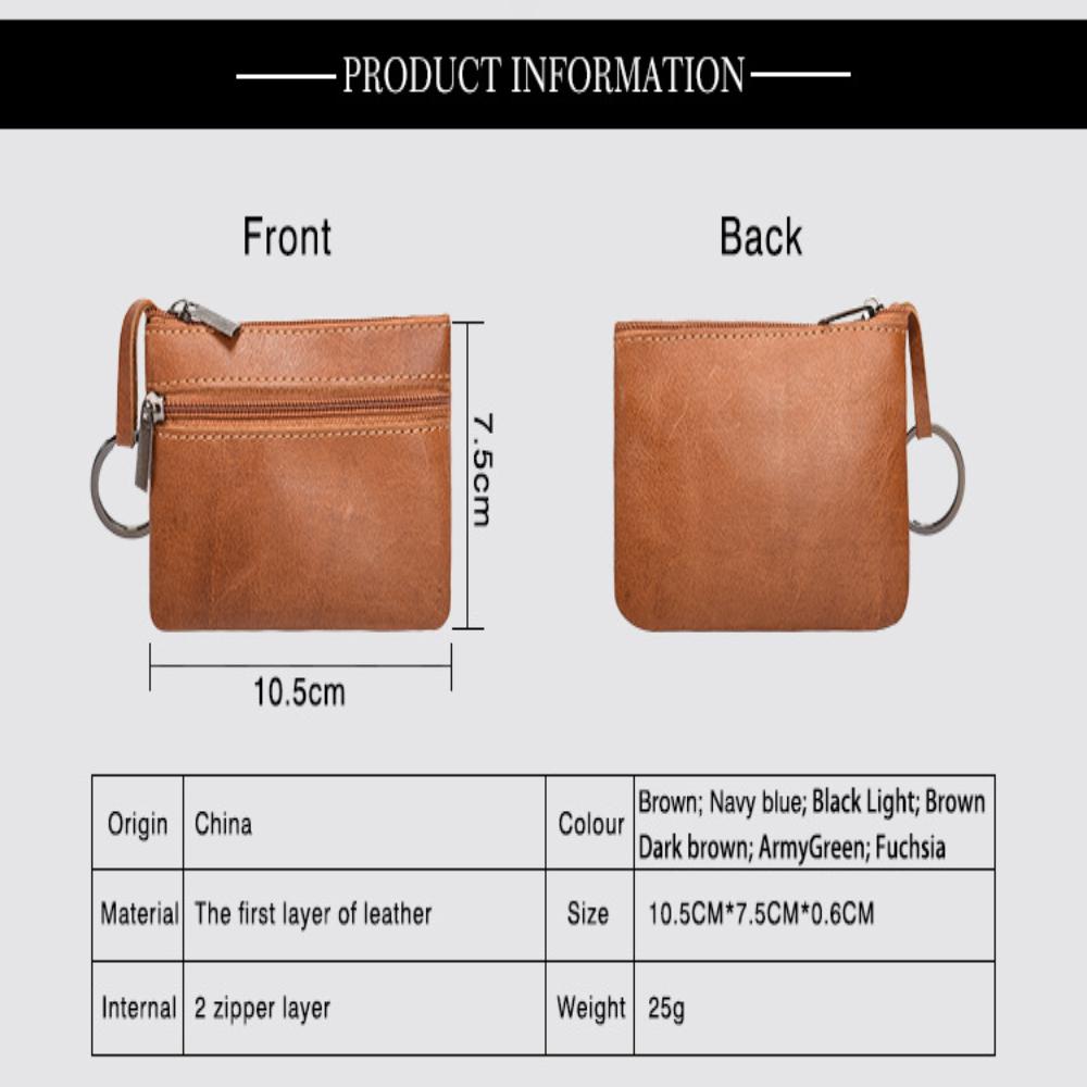 Многофункциональная сумка для монет Кожаная мини-сумка для хранения Детский кошелек для монет Мини-держатель для ключей на молнии Для езды на велосипеде Покупок Вечеринки