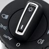 Ремонтная деталь: ручка управления фарами 5G0941431AF для управления освещением приборной панели, деталь корпуса из АБС-пластика для выбранных моделей автомобилей, одна единица для ежедневного использования
