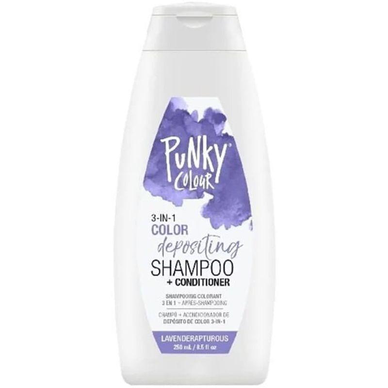 Punky Colour - 3-in-1 Color Depositing Shampoo + Conditioner Lavenderapturous