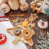 Christmas Tree Serving Tray Holiday Appetizer Tabletop Centerpieces Innovative Wood