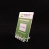 Acrylic Table Card Sign  Display Stand Picture 1pc Photo Frame W/ Base