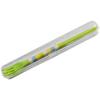 Ishida Magic Chopsticks, Mini Border, 18cm, Green, Non-Slip, 541046