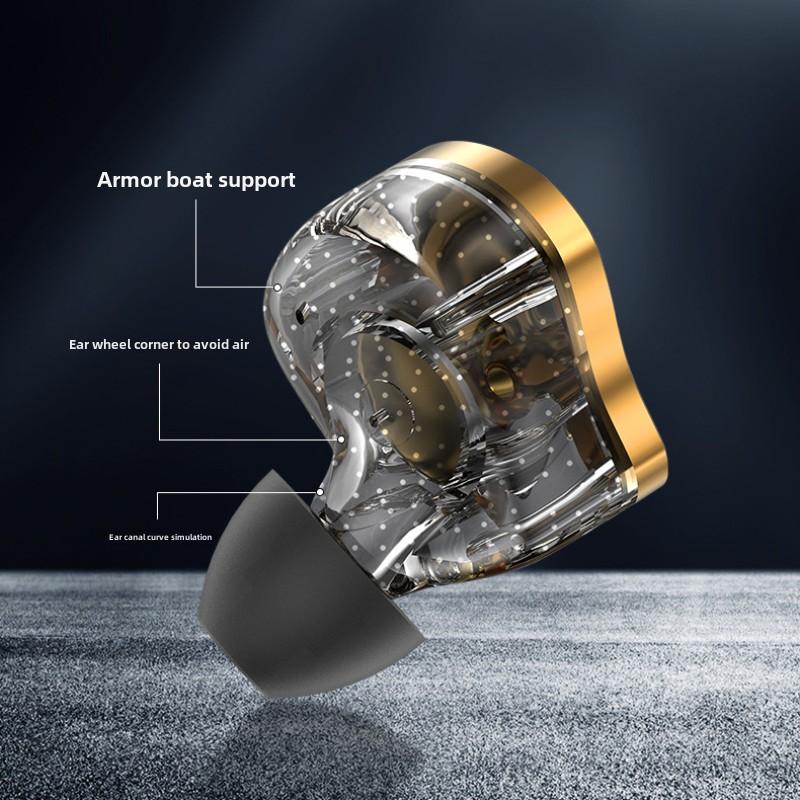 Новые спортивные внутриканальные проводные наушники HIFI Heavy Subwoofer Наушники с микрофоном и управлением Проводные наушники