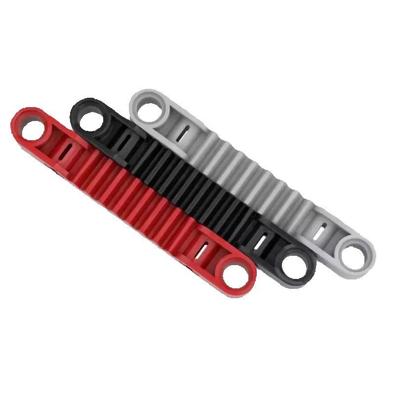 10pcs 87761 MOC Gear Rack 1 x 7 1 x 13 Building Block Brick Technical Parts Children Toys Compatible With 87761