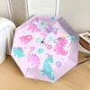 1pc Dinosaur Stickers for Party Favor Bags Umbrella with Plastic Handle,Suitable for All Seasons Home Travel Outdoor UmbrellaDD1445