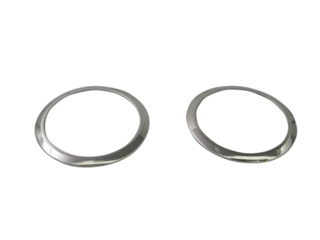 BRIGHTZ Finish Stainless Steel Plated Speaker Rings N-ONE JG1/JG2 Ultra-Mirror (2-Piece Set) [SPEAKER-023-2PC] (Model 26939)