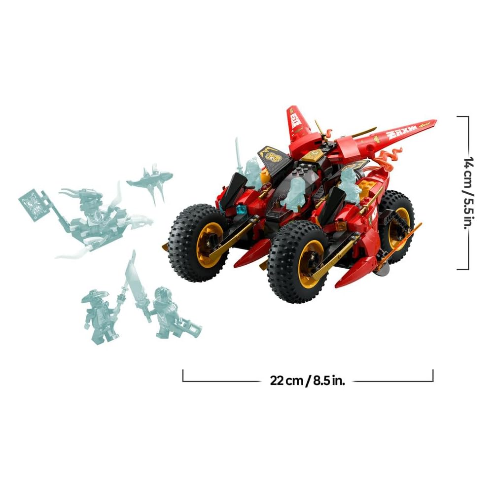 Конструктор LEGO Ninjago Боевая машина ниндзя для детей 8-10 лет Набор с транспортным средством из строительных блоков 71844
