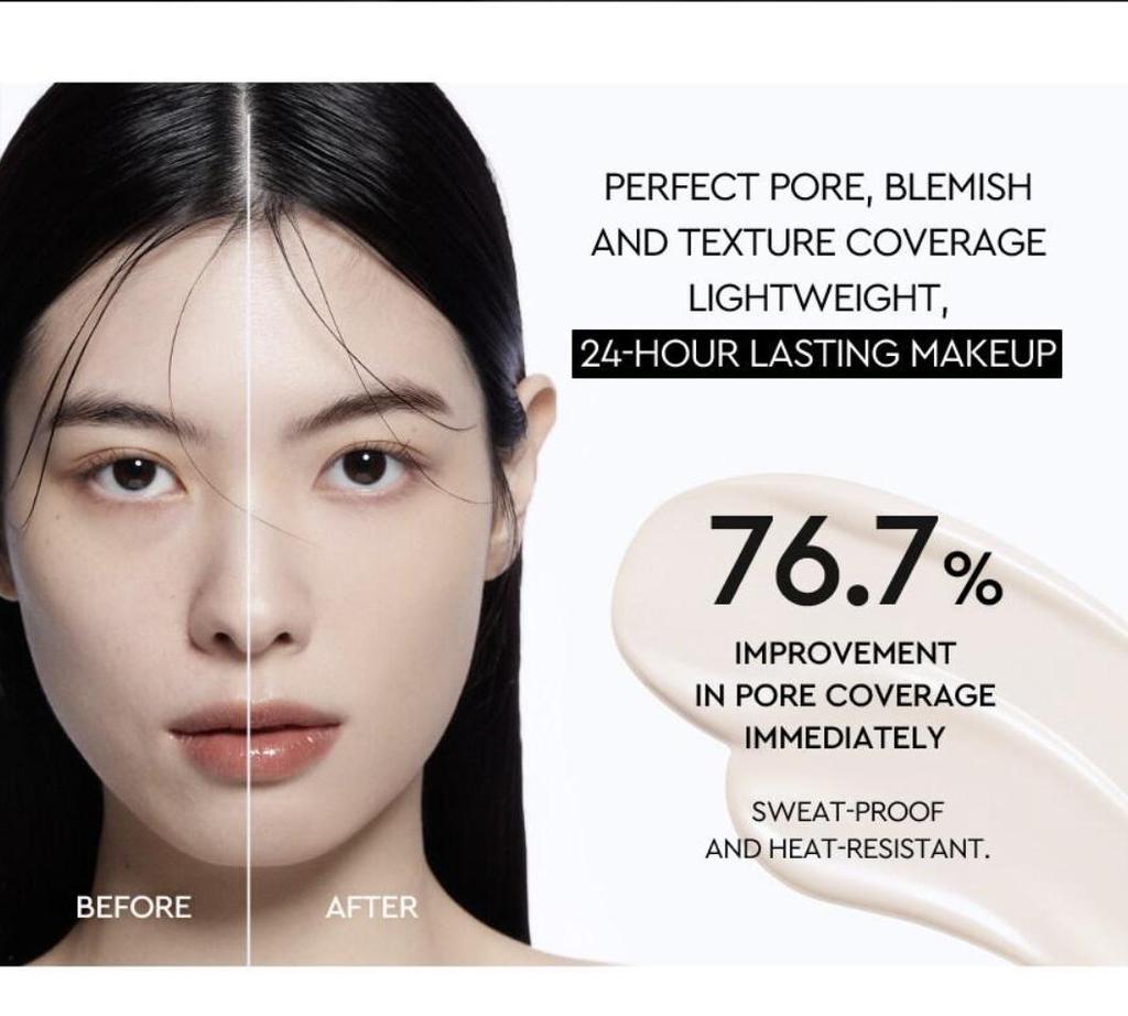 Hera ЧЕРНЫЙ КУШИОННЫЙ ТОНАЛЬНЫЙ ФУНКЦИОНАЛ SPF34/PA++ / Основной 15 г + Сменный блок 15 г