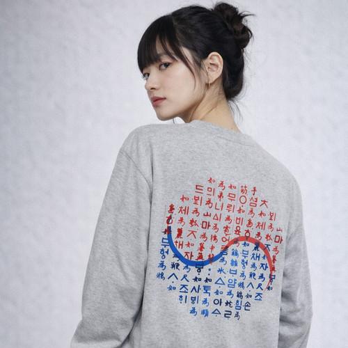 LAKAI [Tops] Taegeuk Hunminjeongeum Haeryebon Ver.2 Long Sleeve (S~3Xl)