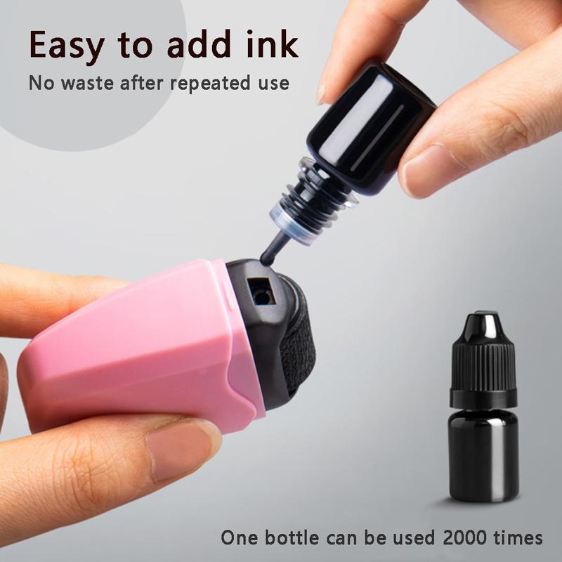 Роликовый штамп, грязный код, защитный штамп, самозакрашивание, защита от кражи личных данных