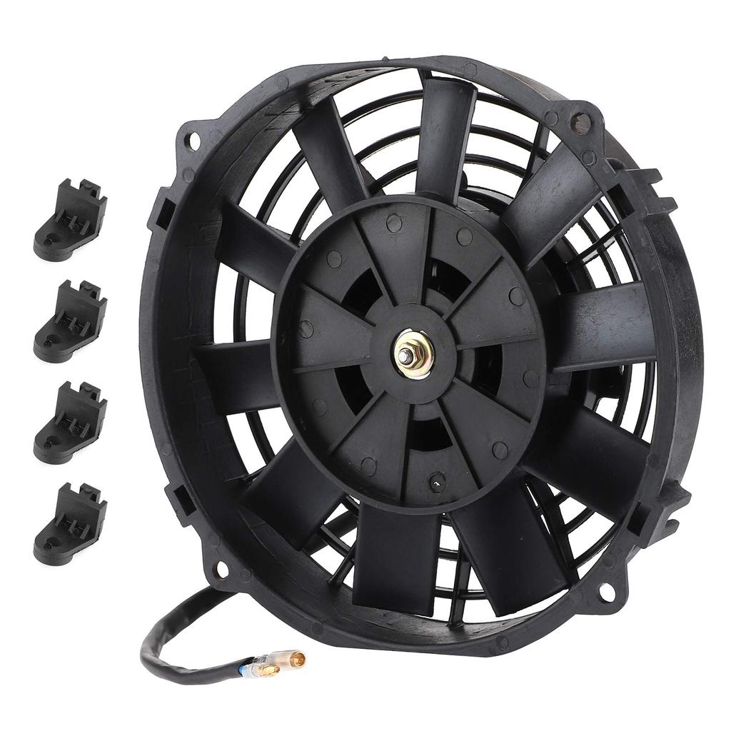 KIMISS 8 Inch Universal Electric Fan Car Radiator Fan for Radiator Auto Cooling Air