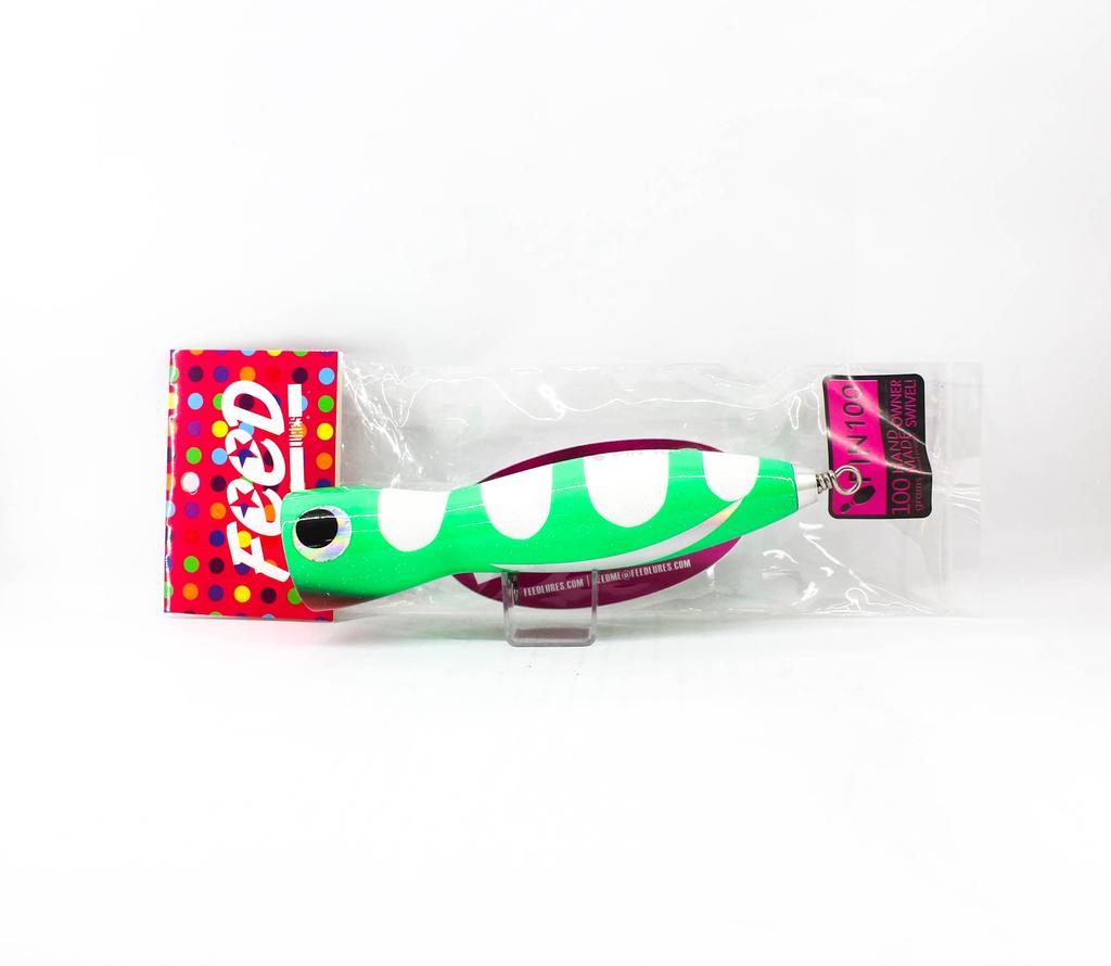 Feed Пин 100 Ручная работа Деревянный Поппер Плавающая Приманка 100 грамм 20 (0020)