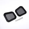 Car Styling ABS Black for Land Rover Defender 2004-  Car Side Trim Cover Air Side Vents Grille Cover Car