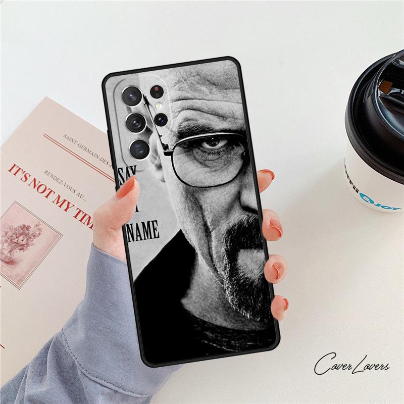 Чехол для телефона Хейзенберг из Во все тяжкие Для Samsung Galaxy S24 S25 S23 S22 Ultra Note 10 20 Plus S20 S21 FE