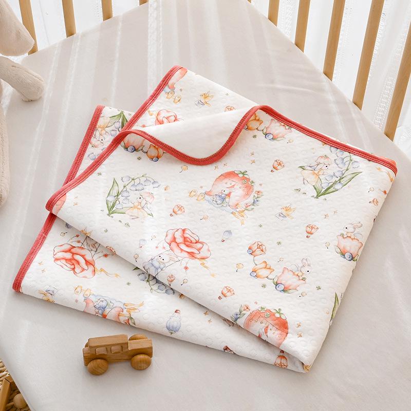 Мягкая хлопковая непромокаемая пеленка-подгузник для младенцев класса А - Стирка в машине и безопасная для кожи матрас для детской кроватки.