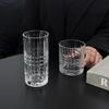Бокал для коктейлей в вертикальную полоску Кружка для молока и сока Хрустальные стаканы для виски Креативные Высококачественные Винные Стаканы Подходят для Семейных Встреч