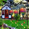 Воздушный шар в полоску Wind Spinner Wind Chime Детские игрушки для детского сада
