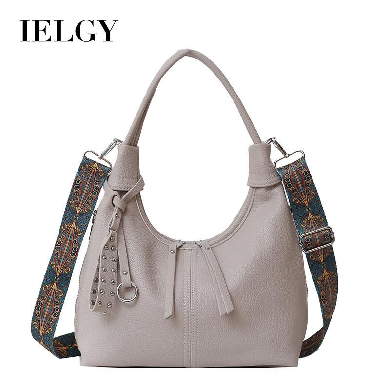 Ielgy Casual Female Bag Fashion Portable Ladies Tote Bag Shoulder