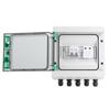 Солнечная фотоэлектрическая распределительная коробка пылезащитная IP65 один выход один вход ПВХ фотоэлектрическая распределительная коробка 550 В