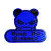 Креативные светоотражающие наклейки Angry Panda Keep the Distance, наклейка на окно автомобиля, наклейка на окно автомобиля, наклейки для украшения кузова автомобиля, наклейка
