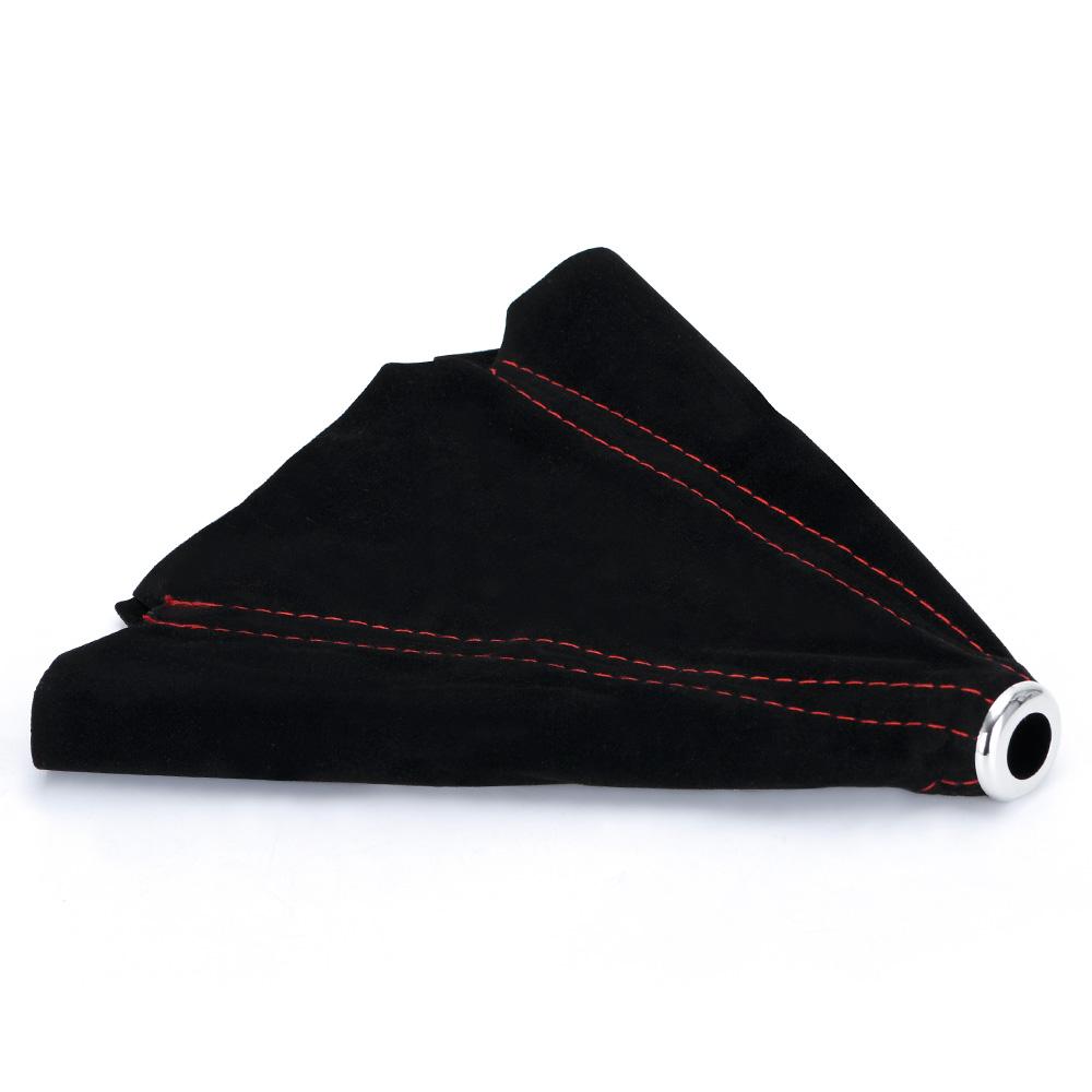 16 мм универсальные замшевые автомобильные воротники переключения передач из углеродного волокна, автомобильная ручная ручка переключения передач, чехол для багажника, гетры