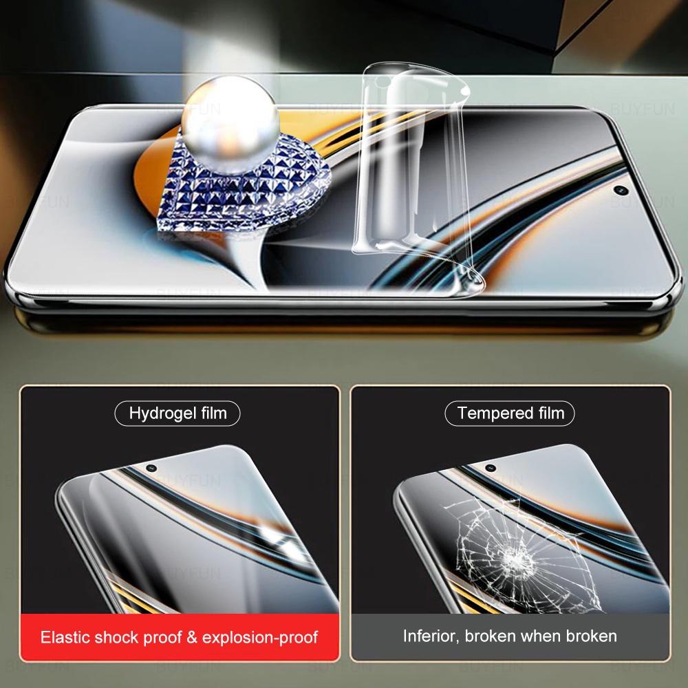 5 шт. Передняя гидрогелевая пленка для Realme 15 15T 14 14T 14x 13 12 12+ 11X 9 8 7 6 GT C75x C63 C65s C67 C65 C61 C55 C53 Note 60 60x 50 Pro+ Plus 4G 5G 2025