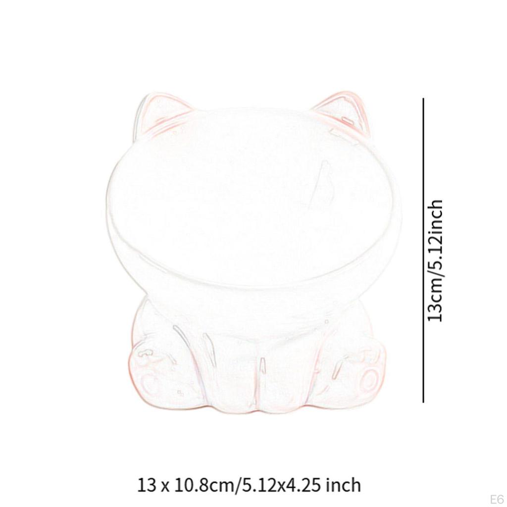 Миска для кормления кошек, фарфоровая емкость для поения, миска для корма собак и воды