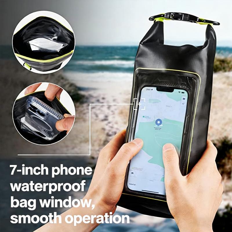 IP68 Waterproof Mini Bucket Bag CaseMate Soap Bubble Dry Sack with Strap for Beach Hiking Camping