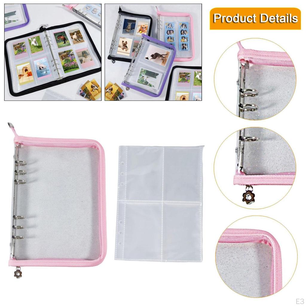 Binder Photo Album 25 Sheets Internal Pages DIY Photocard Collect Book Holder for