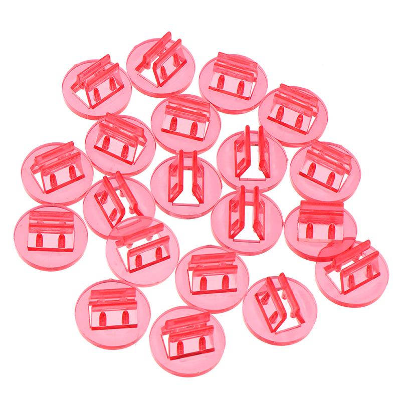 20 шт./лот прозрачная пластиковая подставка для карточек для настольных игр держатель для карт игровые аксессуары