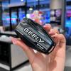 Новый чехол для ключей Geely Keychain из ABS-пластика в гоночном стиле – совместим с моделями Xingyue L, Borui, Emgrand, Boyue L.