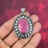 Родонит ювелирные изделия, 925 цельный стерлинговый серебряный кулон ручной работы драгоценный камень ювелирные изделия, подарки для жены абсолютно новый кулон