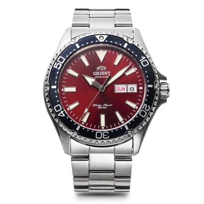 Orient Часы Mako Automatic Watch Mechanical Automatic Watch с внутренней гарантией Red Diver's Manufacturer's RN-AA0003R Men's
