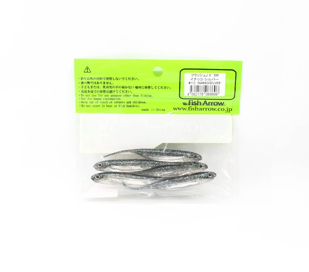 Fish Arrow Мягкая приманка Flash J SW 3 дюйма 5 штук в упаковке #112 (8696)