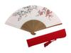 Киотский веер с сумкой и косметичкой [Hasegawa] женский (камелия)