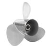 10 1 4x12in Boat Outboard Propeller 3 Blades 10T RH Stainless Steel Replacement for Suzuki Engines 20‑30HP