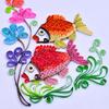 500pcs 50 Colors Home DIY Paper Quilling Paper Decor Pressure Relief Gift Craft Tools