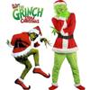 Santa's Green Monster Party Performance Costume Elf-themed Roleplay Outfit