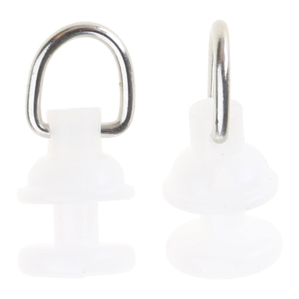 100 шт. белые пластиковые крючки для карнизов для плавного скольжения роликов для шторных карнизов для дома и офиса