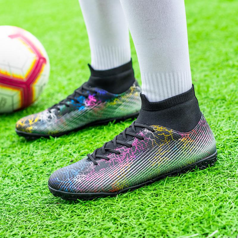 Football Boots Children's Men's Short Dipping Student Girls Broken Junior Training Club Competition Football Sneakers