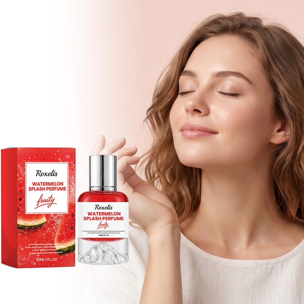 Watermelon Sugar Cane Perfume - Summer Outdoor Dating Travel Fresh Fruity Scent Natural Long-Lasting Unique Aroma Portable Body Spray 30ml