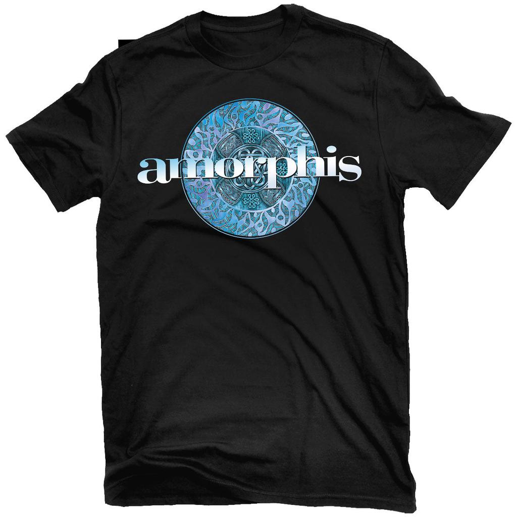 Amorphis Black Winter Day Heavy Metal Rock Music Art Style Summer Casual TShirt Unisexs and Womens Luxury Brand Top