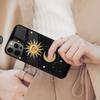 Магнитный чехол для телефона 'Солнце и Луна' для APPLE iPhone 17 Air 16 14 13 12 Pro Max 15 Plus Беспроводная зарядка С крышкой MagSafe